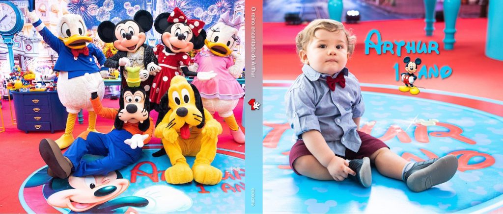 álbum de festa infantil